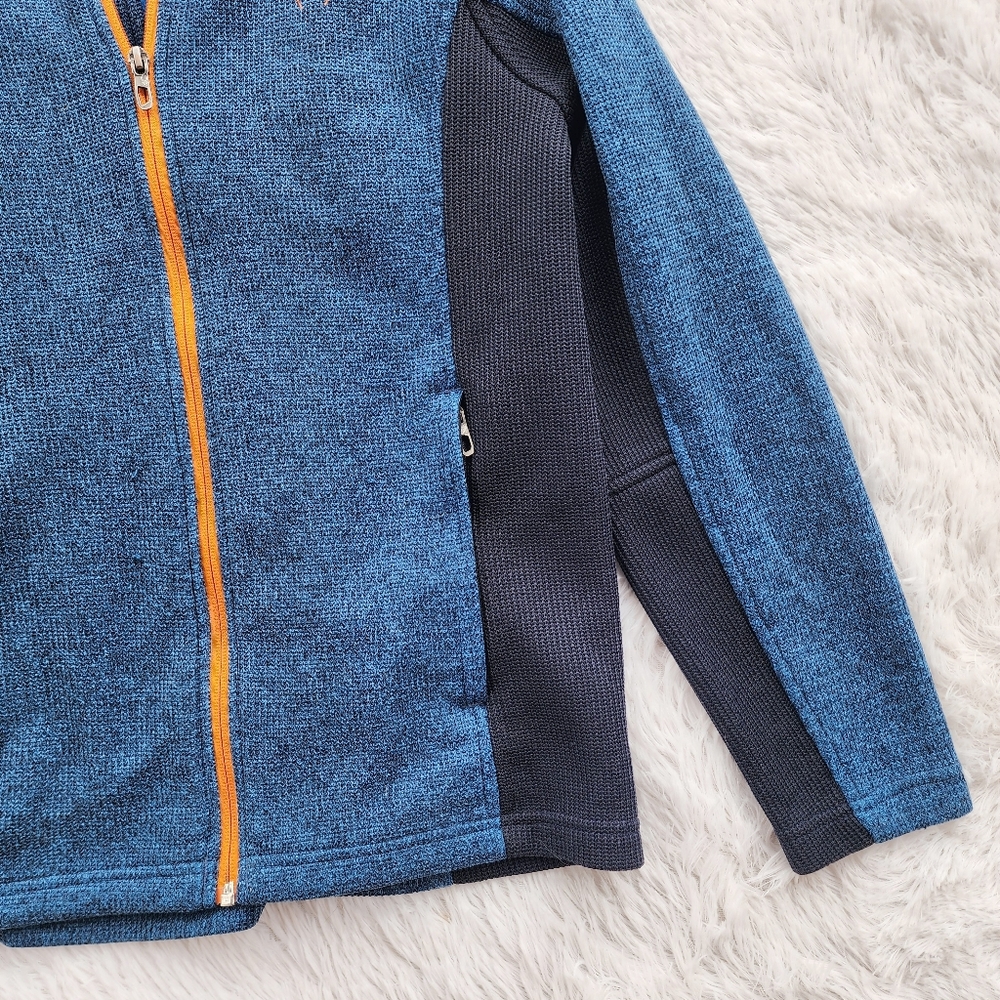 Spyder Mens Full Zip Mid Weight Stryke Fleece Jacket - Picture 3 of 8